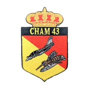 patch blason Chammal 43 Rafale