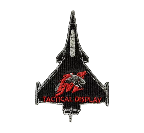 Patch Silhouette Rafale tactical display
