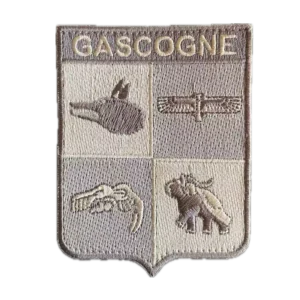 Patch tissus Escadrilles Gascogne.