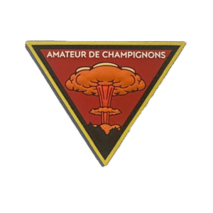 Patch PVC Amateur de Champignons