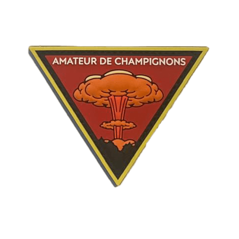Patch PVC Amateur de Champignons