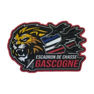 Patch PVC – Escadron de Chasse 1/4 Gascogne